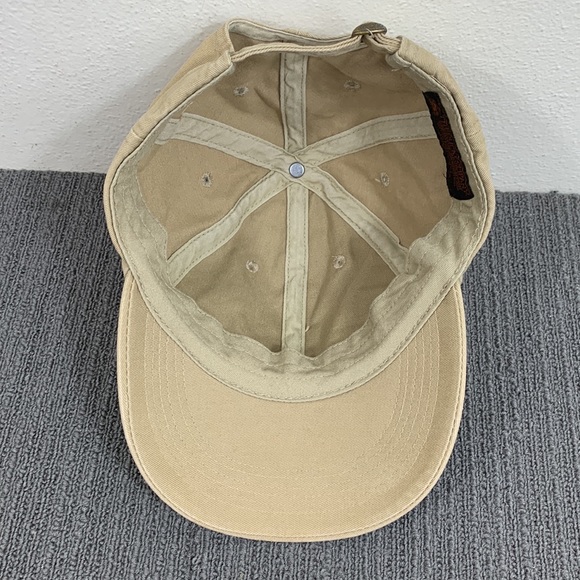Montana Whitewater Baseball Hat Unisex OSFA Tan Strapback The Duck Company - Picture 11 of 14